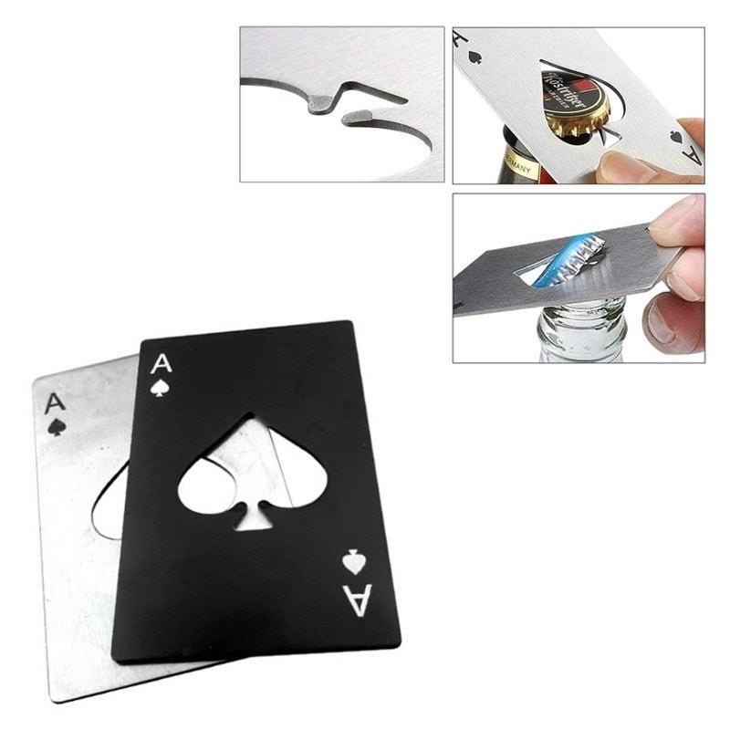 "Ace Of Spades" Bottle Opener - BrewedTherapy