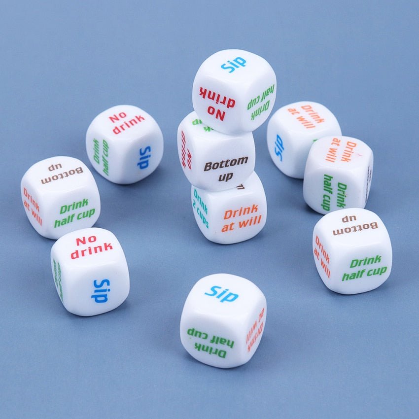 Drinking Dice Game (Set of 3) - BrewedTherapy