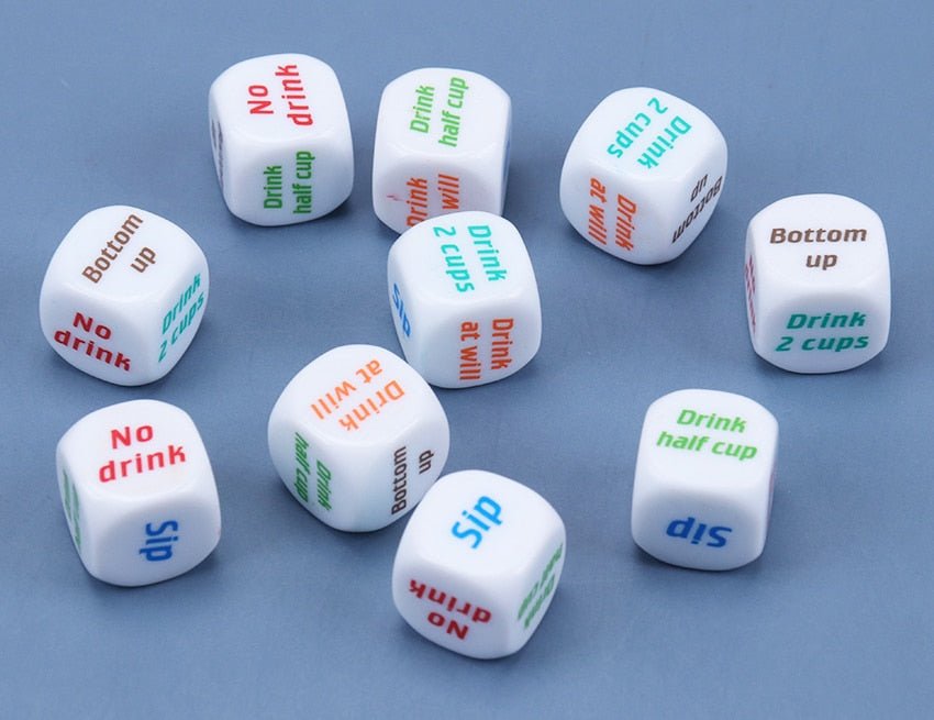 Drinking Dice Game (Set of 3) - BrewedTherapy