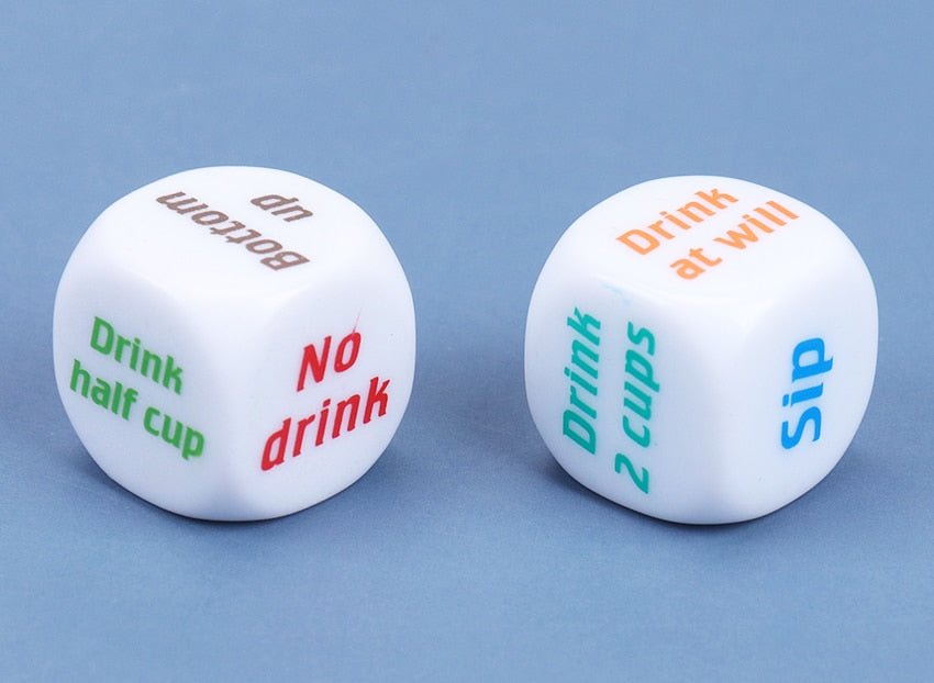 Drinking Dice Game (Set of 3) - BrewedTherapy