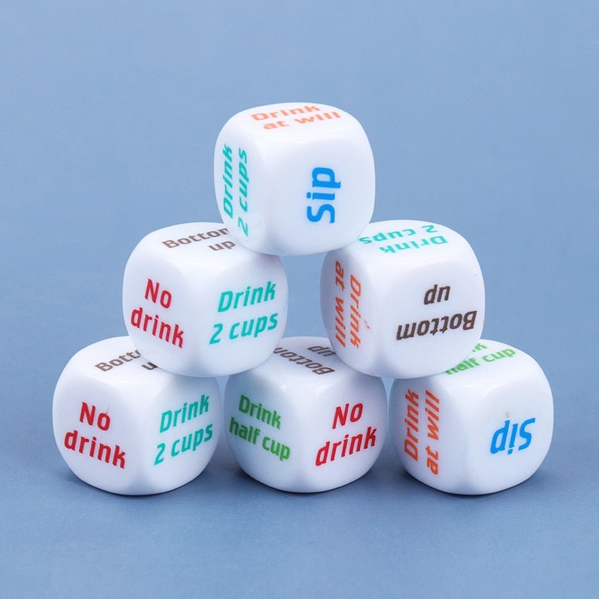 Drinking Dice Game (Set of 3) - BrewedTherapy