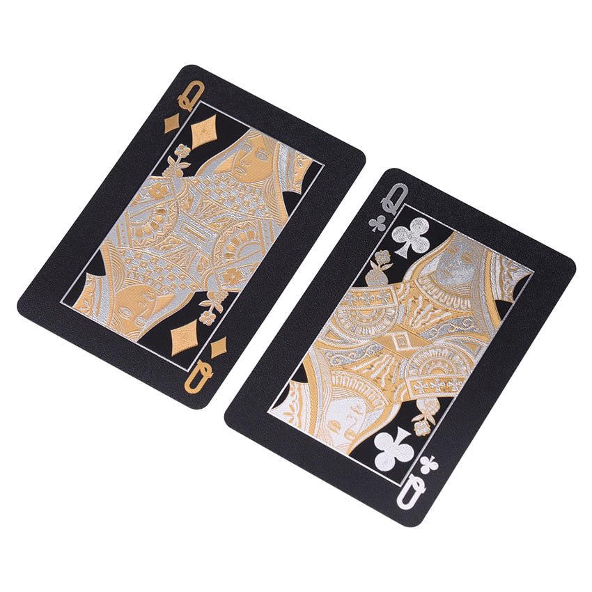 Noir Gold Deck of Cards - BrewedTherapy