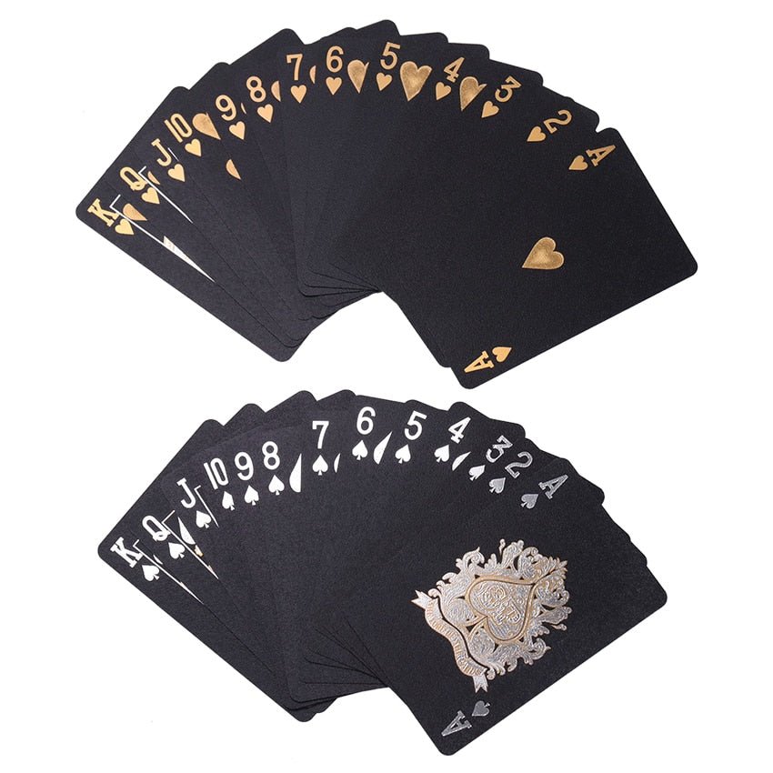 Noir Gold Deck of Cards - BrewedTherapy