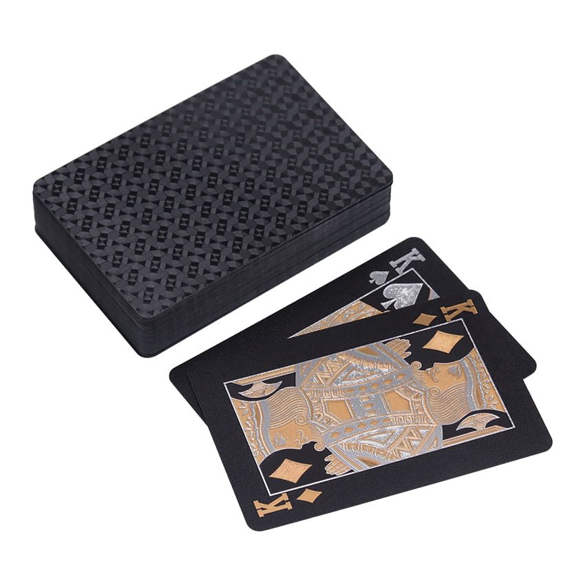 Noir Gold Deck of Cards - BrewedTherapy