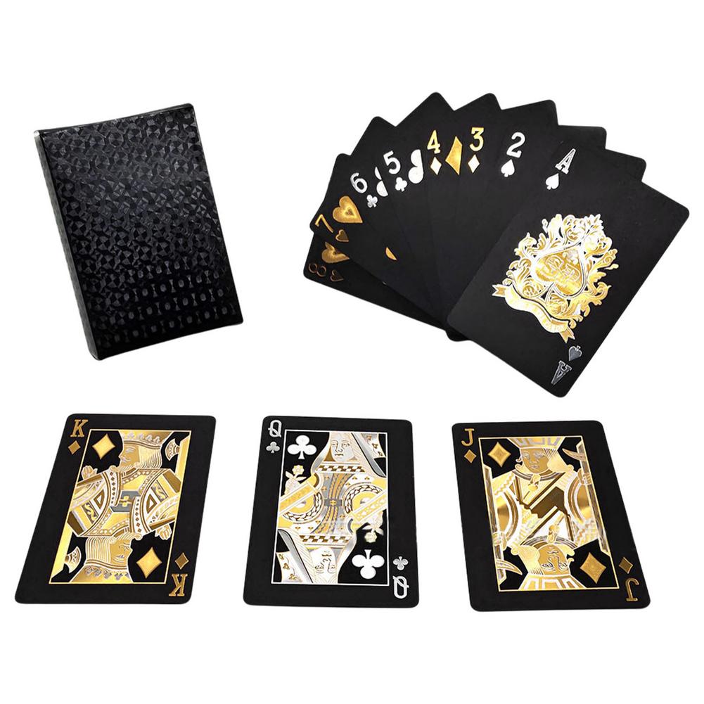 Noir Gold Deck of Cards - BrewedTherapy